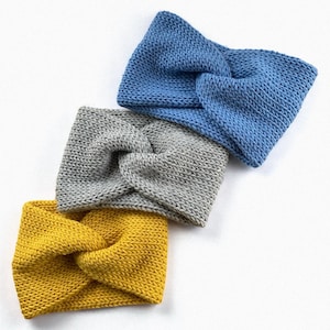 Merino Wool Headband – Hypoallergenic and Soft | 40+ Colors | Adult and Kids Sizes | Big size | Handmade Hair Accessory | Gift for Her