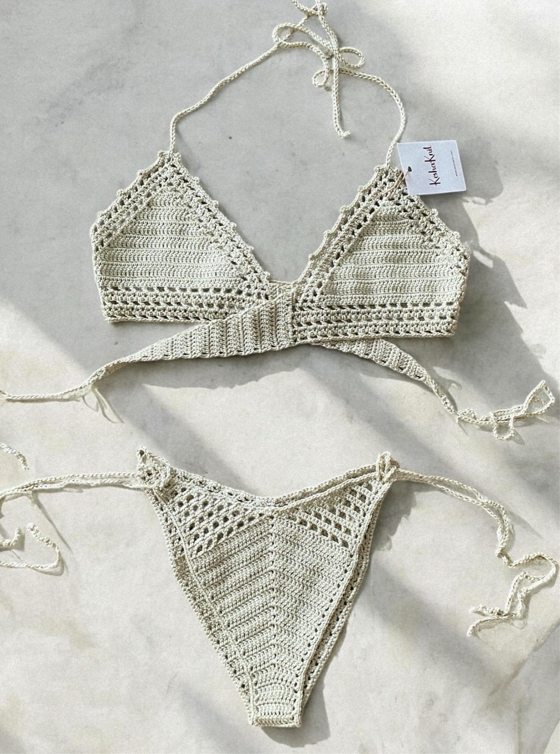 2018 Knit Beach Swimwear Bikini Sets