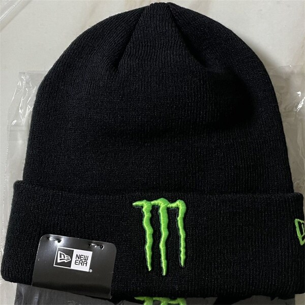 Hip hop ghost claw monster knit hat, Retro monster Yamaha motorcycle racing  beanie, unisex Cold hat wool knitted hat, gift for racing fans