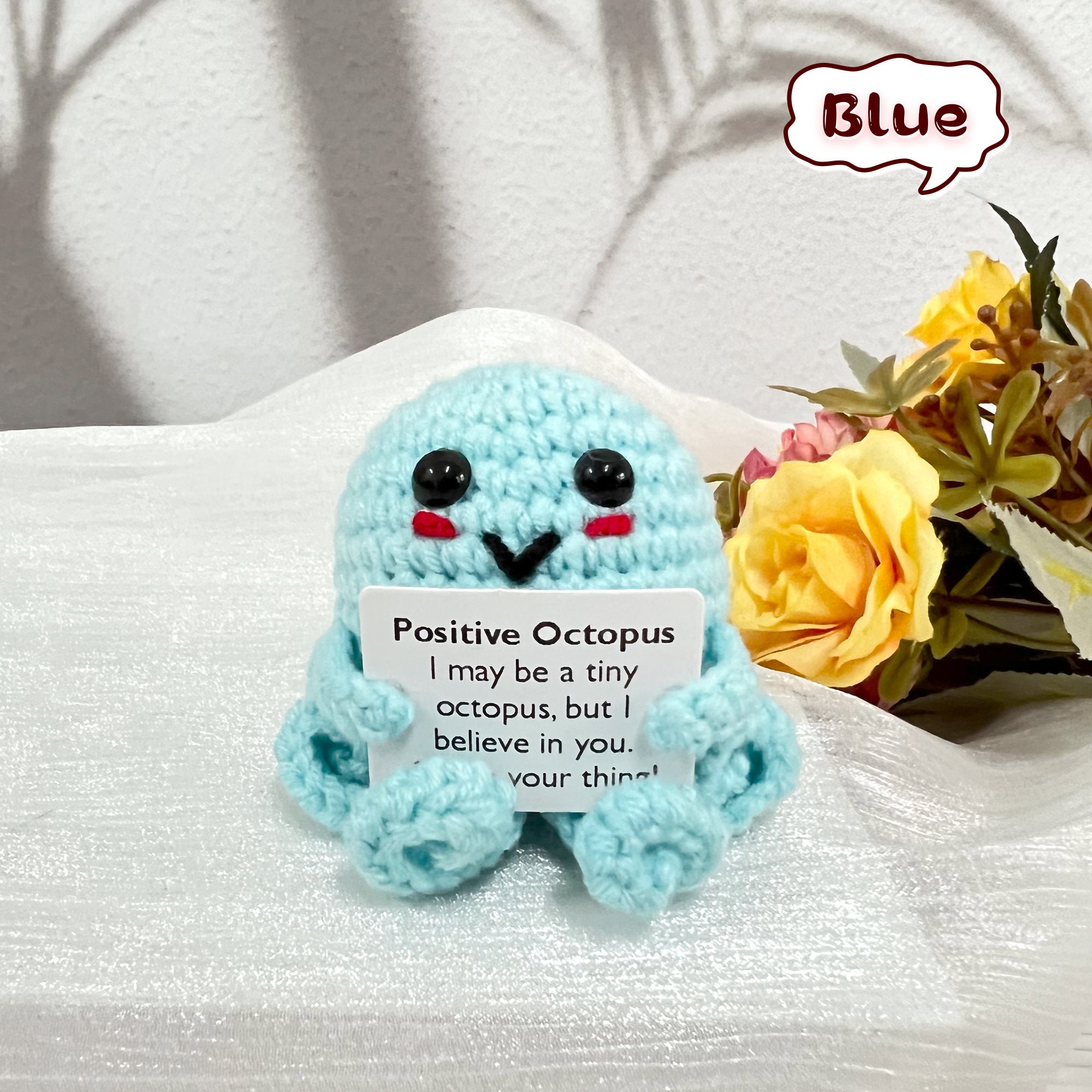 Oeuf Positif Au Crochet - Cadeau Positif Fait Main, Ami De Bureau Joyeux, Cadeau Amusant Pour Amateur D'oeufs, Cadeau Encourageant, Cadeau De Remerciement Pour Enseignant - France