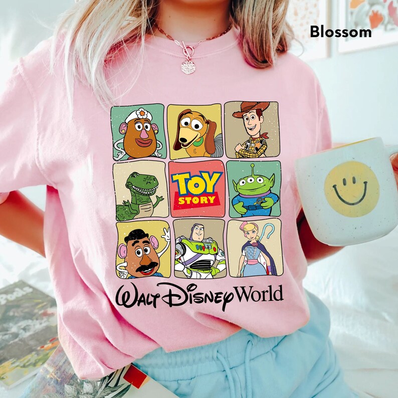 Disney Toy Story Characters Shirts, Toy Story Group Shirts, Cool Toy