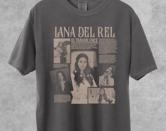 Comfort color Lana Del Rey Vintage T-shirt, Lana Del Rey Shirt, Lana Del Rey lyric Shirt La.na Del Rey Shirt