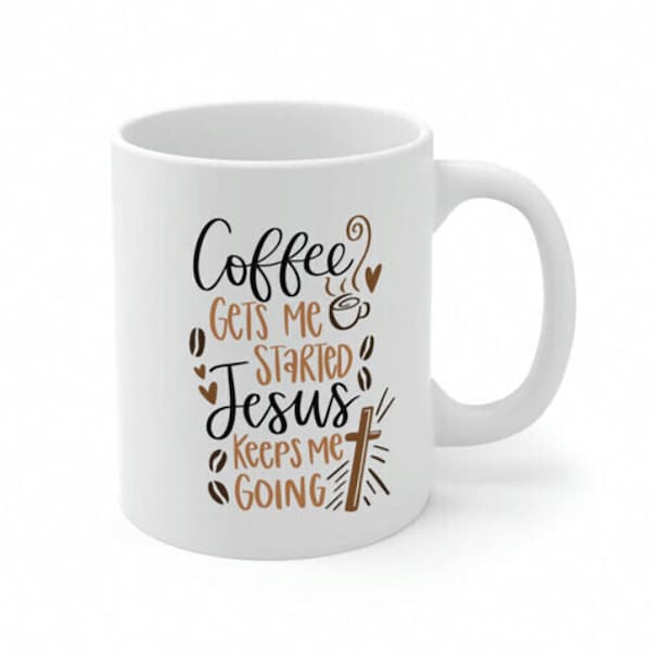 Coffee and Jesus - Etsy