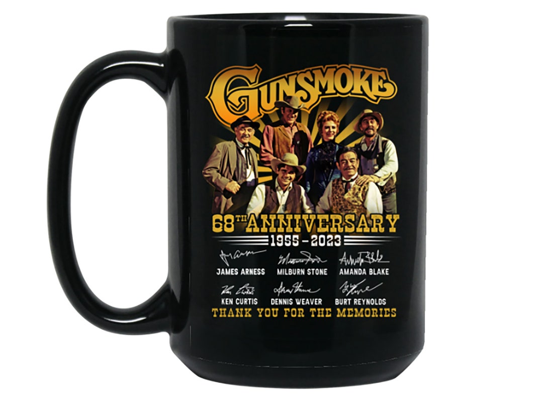 Gunsmoke Coffee Mug Gunsmoke Movie Gift Gunsmoke 68th Anniversary Mug