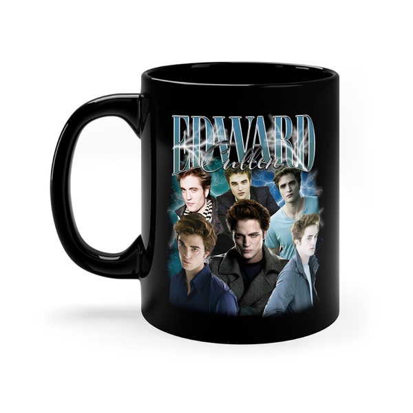 Limited Edward Cullen Vintage Coffee Mug,Retro 90's Fans Homage Mug, Gift For Women and Men