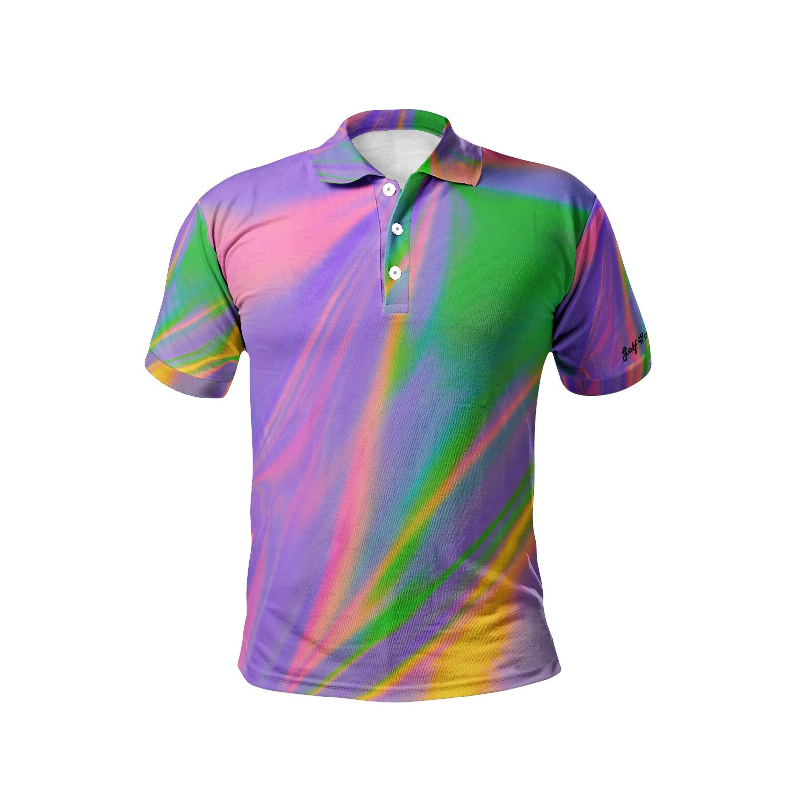 Rainbow golf best sale shirt