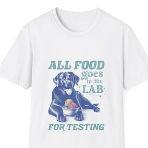 Labrador Hundebesitzer Unisex Softstyle T-Shirt, Retro Hund Tee, Tierliebhaber Grafik T-Shirt, Labrador Retriever Shirt