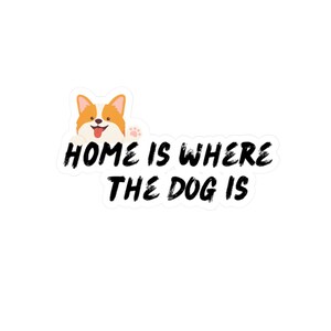 Vinyl Kiss-Cut Sticker Corgi I Perfect for Pet Lovers I Cute Gift I Dog Lover I Corgi Laptop Sticker I Vinyl Stickers