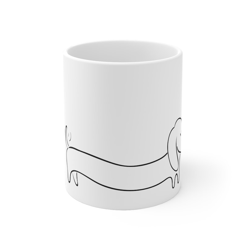Funny Dachshund Coffee Mug: Wiener Dog Lover Gift image 4