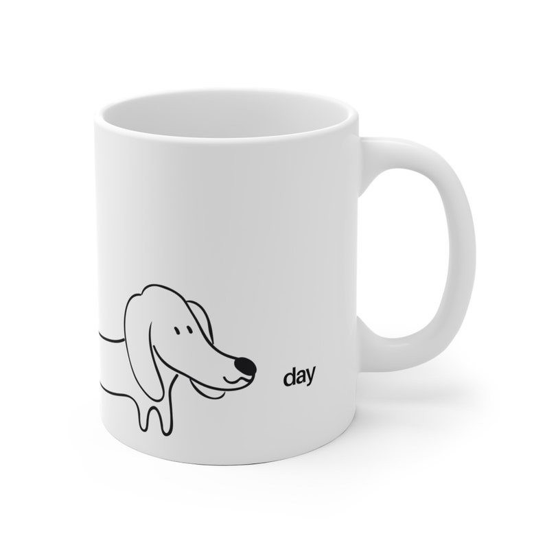 Funny Dachshund Coffee Mug: Wiener Dog Lover Gift image 2