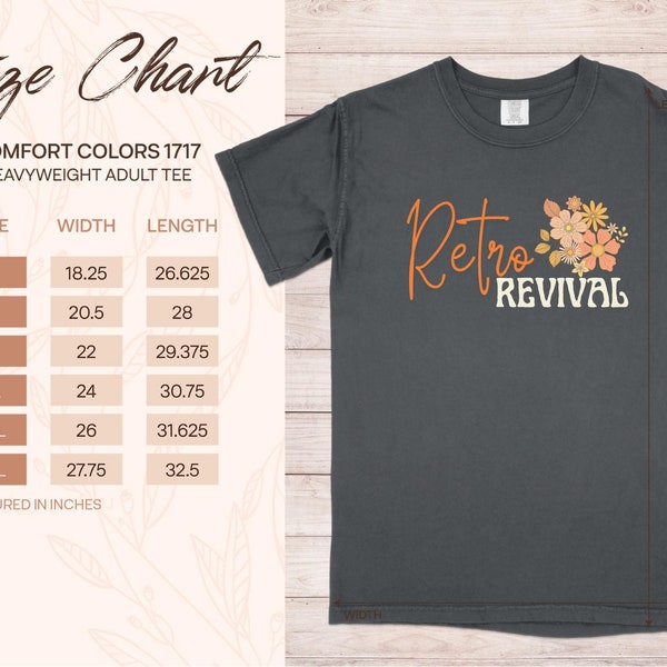 Retro Revival Orange Floral T-Shirt, Vintage Style Flower Graphic Tee, Soft Cotton Unisex Shirt