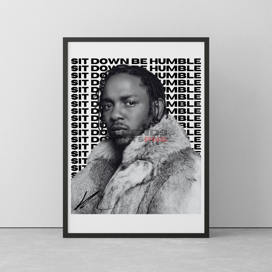 Kendrick Lamar Hip Hop Rap Digital Art Wall Art Poster Etsy