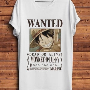 Luffy T-shirt One Piece - Personalizei