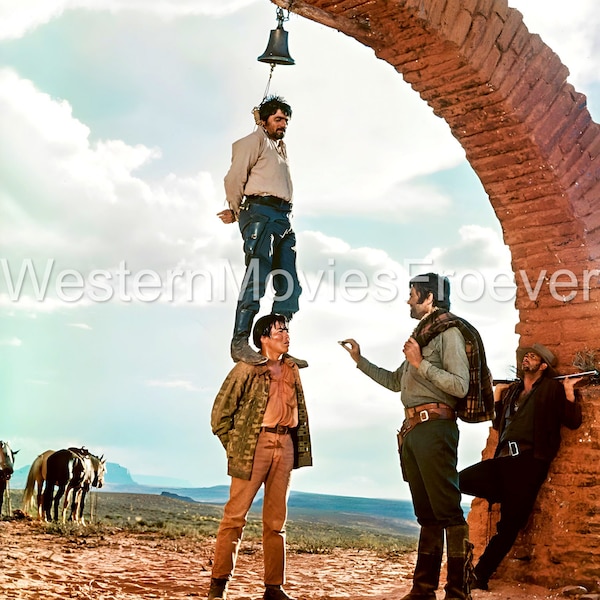 Once Upon A Time in The West Hanging Harmonica Scene Frank Henry Fonda Iconic Western Movie Wall Art Poster Digital Downloads