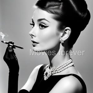 audrey hepburn long cigarette Cigarette Audrey Hepburn