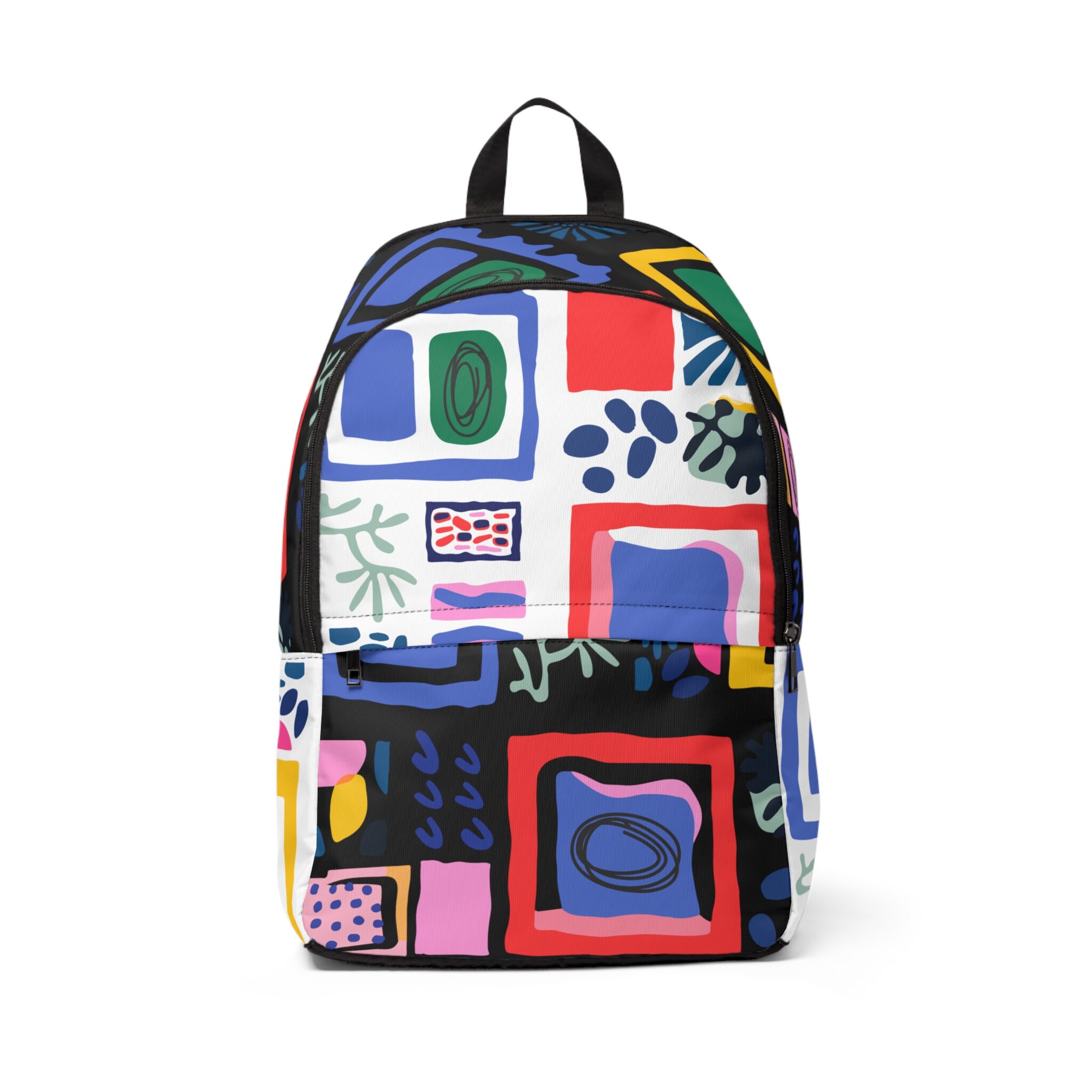 Artsy Scandinavian Design Unisex Fabric Backpack - Etsy