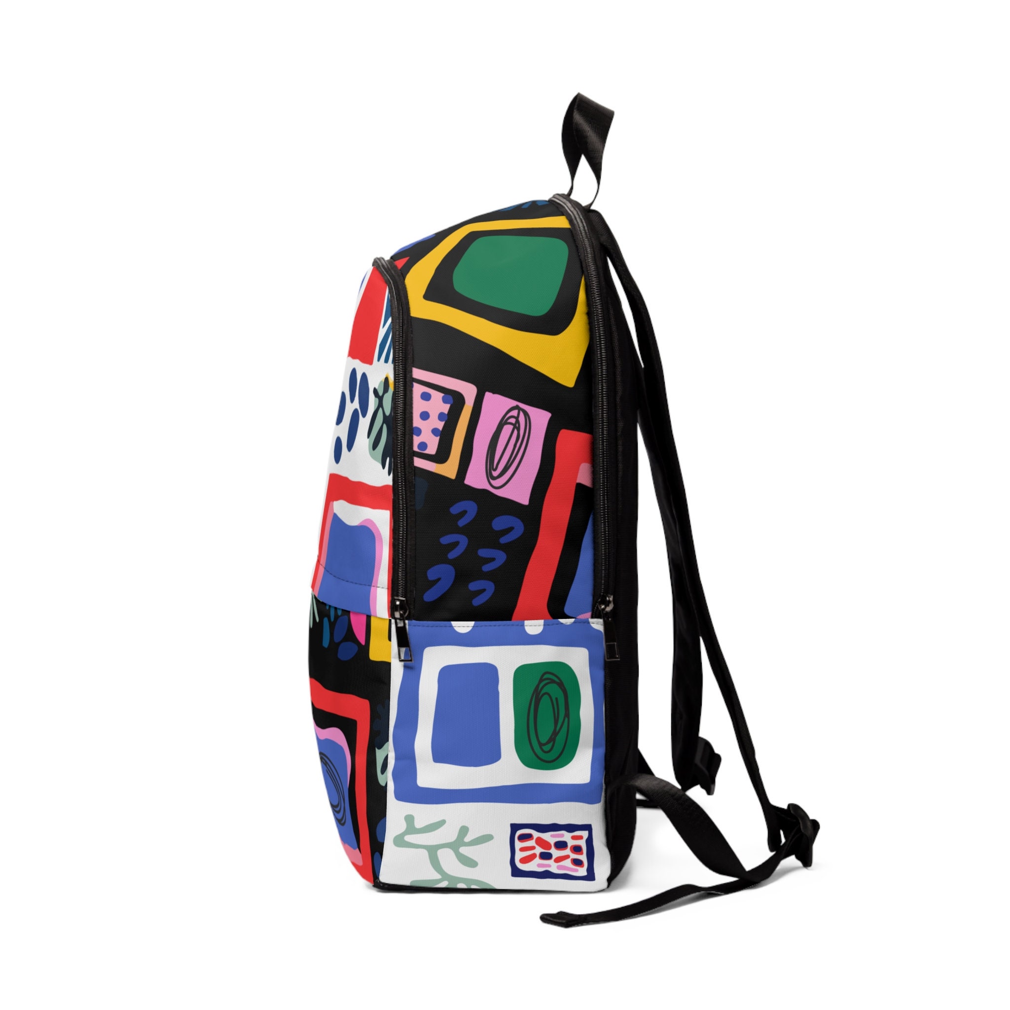 Artsy Scandinavian Design Unisex Fabric Backpack - Etsy