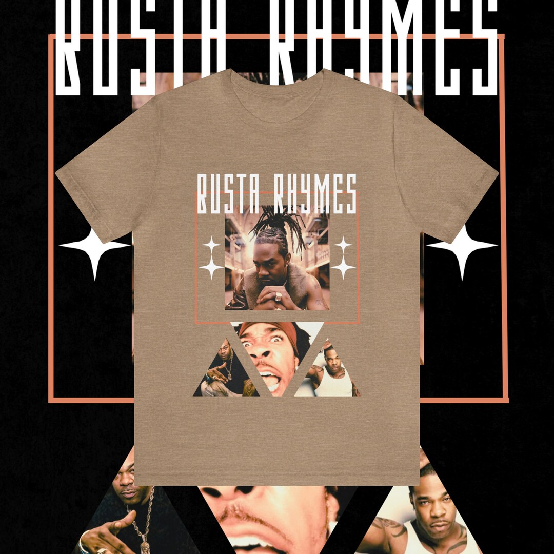 BUSTA RHYMES Tshirt Young and Old Busta Graphic Tee 90s Etsy