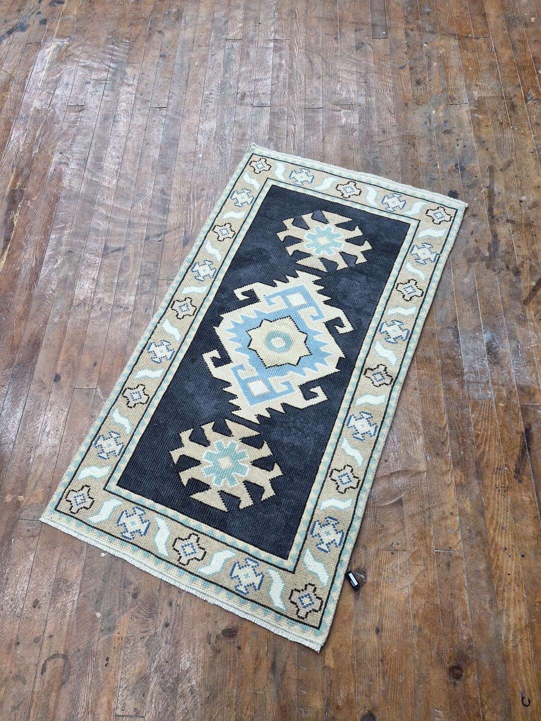 2.4 X 4.2 Feet Anatolia Mini Size Area Rug Handmade Mini Size Wool Rug ...
