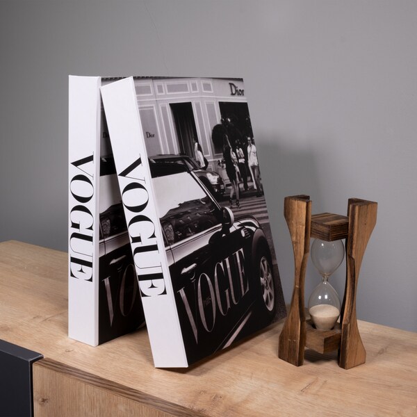 Designer Decorative Books Etsy