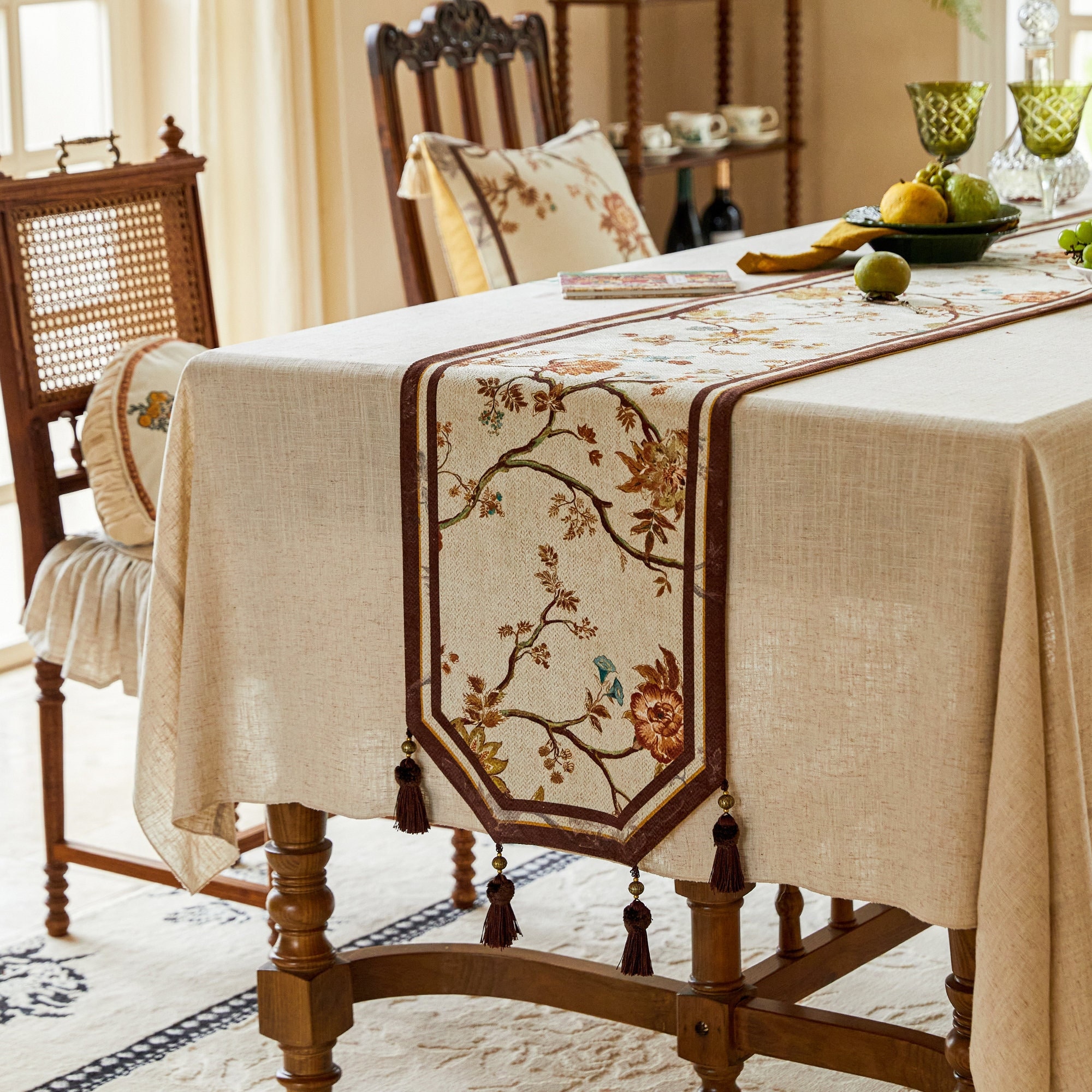 Japanese Fabric Table Runner - Etsy Japanese Fabric Table Runner - Etsy