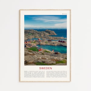 Schweden Print Film Foto, Schweden Wand Kunst, Schweden Poster, Schweden Foto, Schweden Poster Druck, Schweden Wand Dekoration, schwedisches Landhaus, Skandinavisches Meer