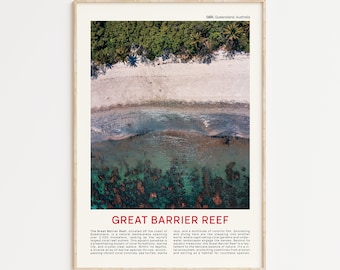 Great Barrier Reef Print Film Photo, Great Barrier Reef Wall Art, Great Barrier Reef Poster, Great Barrier Reef Photo, Barrier Reef Australi