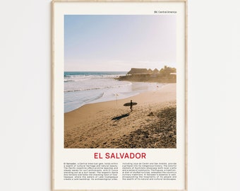 El Salvador Print Film Photo, El Salvador Wall Art, El Salvador Poster, El Salvador Photo, El Salvador Poster Print, El Salvador Wall Decor