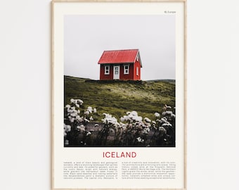 Iceland Print Film Photo, Iceland Wall Art, Iceland Poster, Iceland Photo, Iceland Poster Print, Iceland Wall Decor, Iceland Art Print