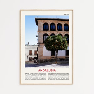 Andalusien Print Filmfoto, Andalusien Wandkunst, Andalusien Poster, Andalusien Foto, Andalusien Poster Druck, Spanien Wanddekor, Spanien Poster