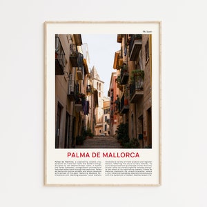 Palma de Mallorca Imprimir Película Foto, Palma de Mallorca Arte de la pared, Cartel de Palma de Mallorca, Foto de Palma de Mallorca, Impresión de cartel de España