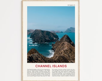 Kanalinseln Print Film Foto, Kanalinseln Wandkunst, Kanalinseln Poster, Kanalinseln Foto, Kanalinseln Poster Druck, UK