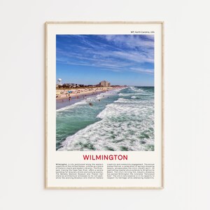 Wilmington Print Film Photo, Wilmington Wall Art, Wilmington Poster, Wilmington Photo, Wilmington Poster Print, North Carolina Wall Decor