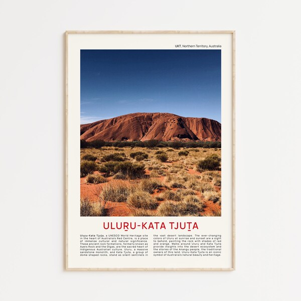 Uluṟu-Kata Tjuṯa Print Film Photo, Uluru-Kata Tjuta Wall Art, Uluru-Kata Tjuta Poster, Uluru-Kata Tjuta Photo, Uluru-Kata Tjuta Poster Print