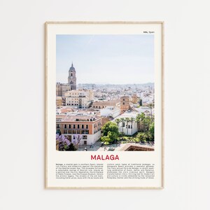 Malaga Print Film Foto, Malaga Wandkunst, Malaga Poster, Malaga Foto, Malaga Poster Druck, Malaga Wanddekor, Spanien Poster Druck, Spanien Kunst