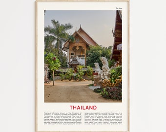 Thailand Print Film Photo, Thailand Wall Art, Thailand Poster, Thailand Photo, Thailand Poster Print, Thailand Wall Decor, Asia Poster Print
