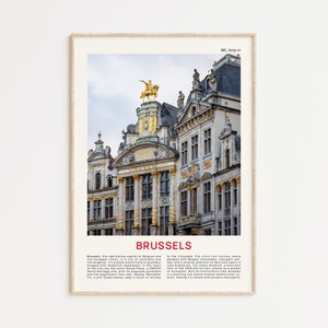 Brüssel Print Film Foto, Brüssel Wand, Kunst, Brüssel Poster, Brüssel Foto, Brüssel Poster Druck, Belgien Wand Dekor, Belgien Poster