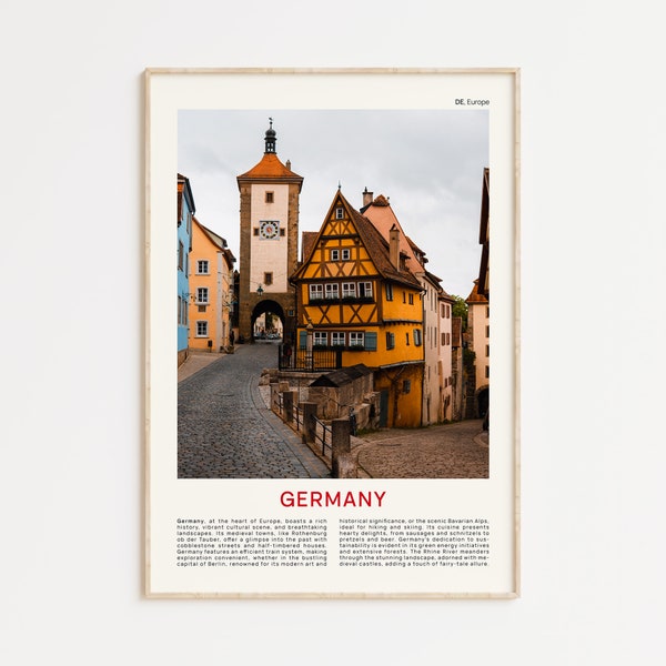 Germany Print Film Photo, Germany Wall Art, Germany Poster, Germany Photo, Germany Poster Print, Germany Wall Decor, Germany Art Print