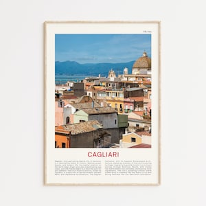 Cagliari Print Film Photo, Cagliari Wall Art, Cagliari Poster, Cagliari Photo, Cagliari Poster Print, Italy Wall Decor, Italy Poster Print