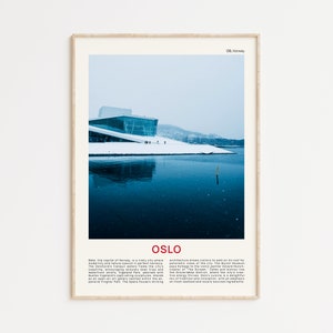 Oslo Print Film Foto, Oslo Wandkunst, Oslo Poster, Oslo Foto, Oslo Poster Druck, Oslo Wanddekor, Norwegen Poster, Norwegen Kunst, Norwegen Foto