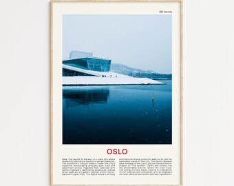 Oslo Print Film Photo, Oslo Wall Art, Oslo Poster, Oslo Photo, Oslo Poster Print, Oslo Wall Decor, Norway Poster, Norway Art, Norway Photo
