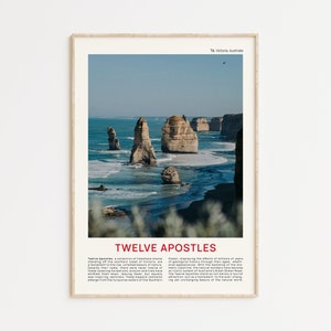 Twelve Apostles Print Film Photo, Twelve Apostles Wall Art, Twelve Apostles Poster, Twelve Apostles  Photo, Twelve Apostles Poster Print