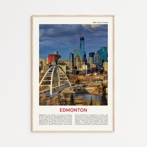 Edmonton Print Film Photo, Edmonton Wall Art, Edmonton Poster, Edmonton Photo, Edmonton Poster Print, Alberta Wall Decor, Canada Art Print