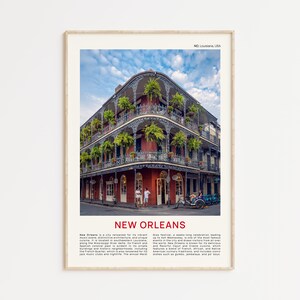 New Orleans Print Film Foto, New Orleans Wandkunst, New Orleans Poster, New Orleans Foto, New Orleans Poster Druck, Louisiana Wanddekor