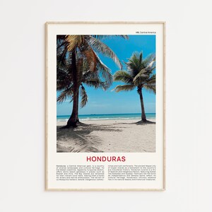 Honduras Print Film Foto, Honduras Wandkunst, Honduras Poster, Honduras Foto, Honduras Poster Druck, Honduras Wand-Dekor, Honduras Kunst