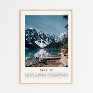 Alberta Print Film Photo, Alberta Wall Art, Alberta Poster, Alberta Photography, Alberta Poster Print, Decoração de parede, Canadá Poster Print