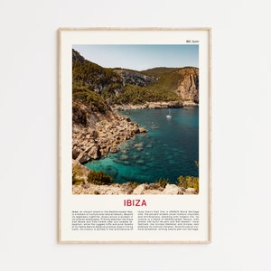 Ibiza Print Filmfoto, Ibiza Wandkunst, Ibiza Poster, Ibiza Foto, Ibiza Posterdruck, Spanien Wanddekor, Spanien Posterdruck, Spanien Kunstdruck