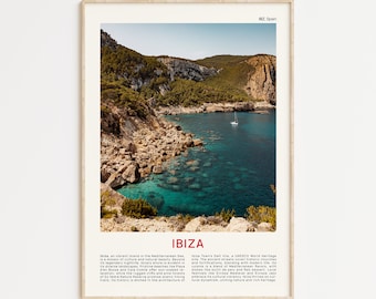 Ibiza Print Film Photo, Ibiza Wall Art, Ibiza Poster, Ibiza Photo, Ibiza Poster Print, Spain Wall Decor, Spain Poster Print, Spain Art Print