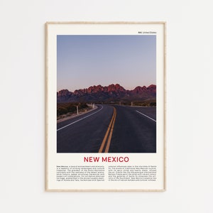 ニューメキシコのプリントフィルム写真、ニューメキシコの壁アート、ニューメキシコのポスター、ニューメキシコの写真、ニューメキシコのポスタープリント、米国の壁装飾、米国のポスター