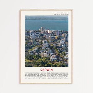 Darwin Print Film Photo, Darwin Wall Art, Darwin Poster, Darwin Photo, Darwin Poster Print, Australia Wall Decor, Darwin NT Australia Print